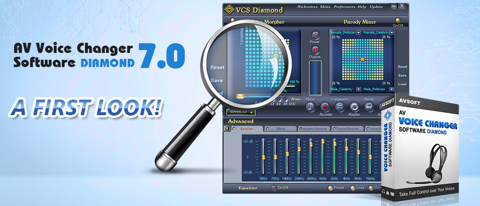 av vcs diamond voice changer 7.0 cant hear e