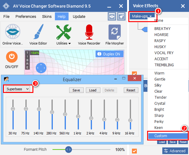 Improve output with Equalizer